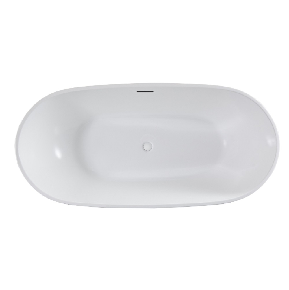 Ванна акриловая Vincea VBT-408 170х82 Белый матовый — изображение 4