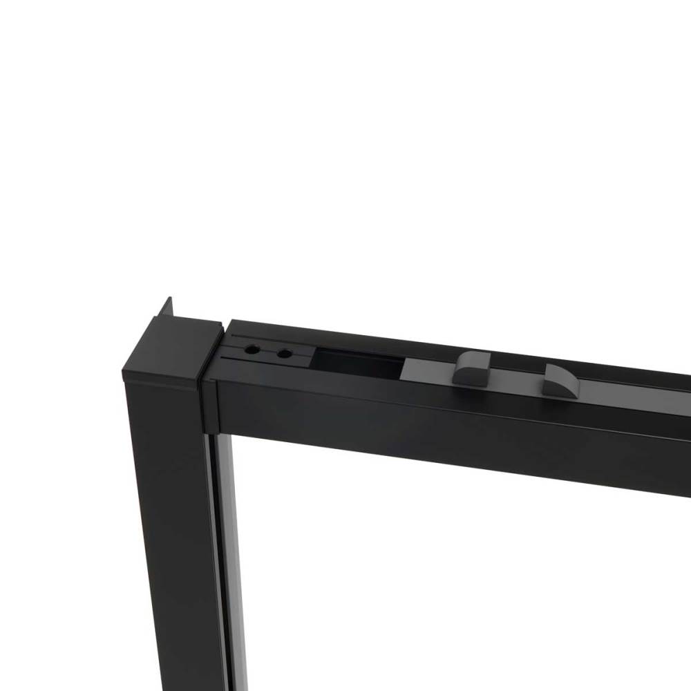 Душевая дверь Vincea Slim Soft 120 Черный / Тонированное — изображение 4